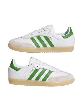 adidas Samba ADV - Size 11 Mens Sneakers White Crew Green JP8522 NEW